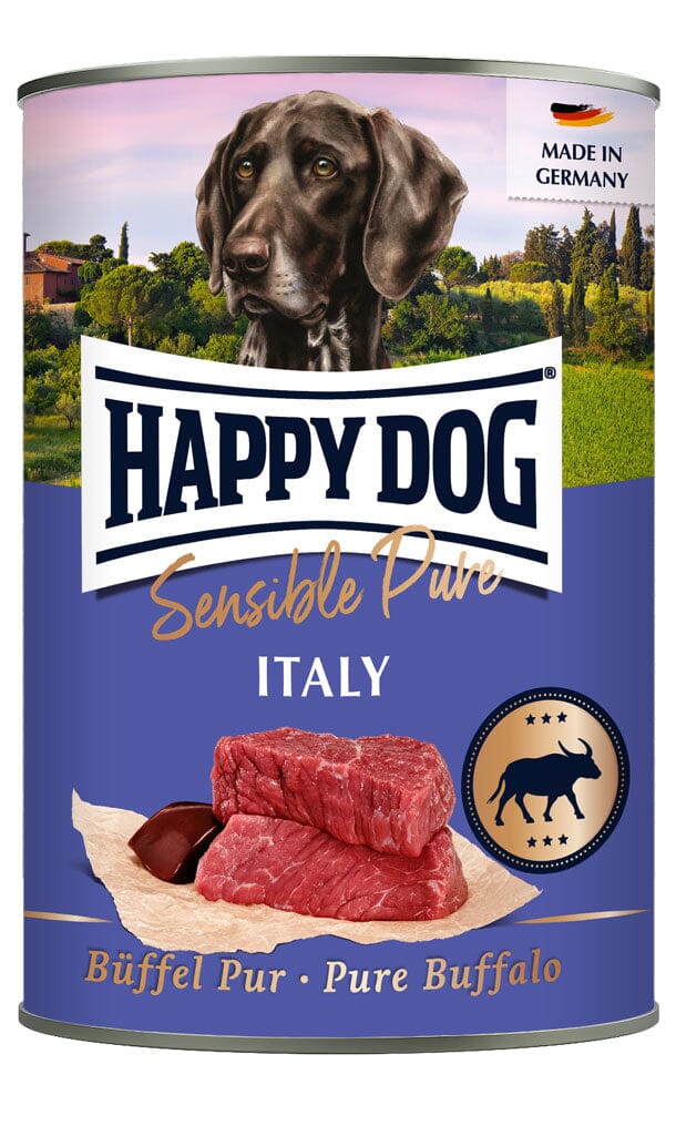 Happy Dog Pure Buffalo good food for adult dogs. Grain free