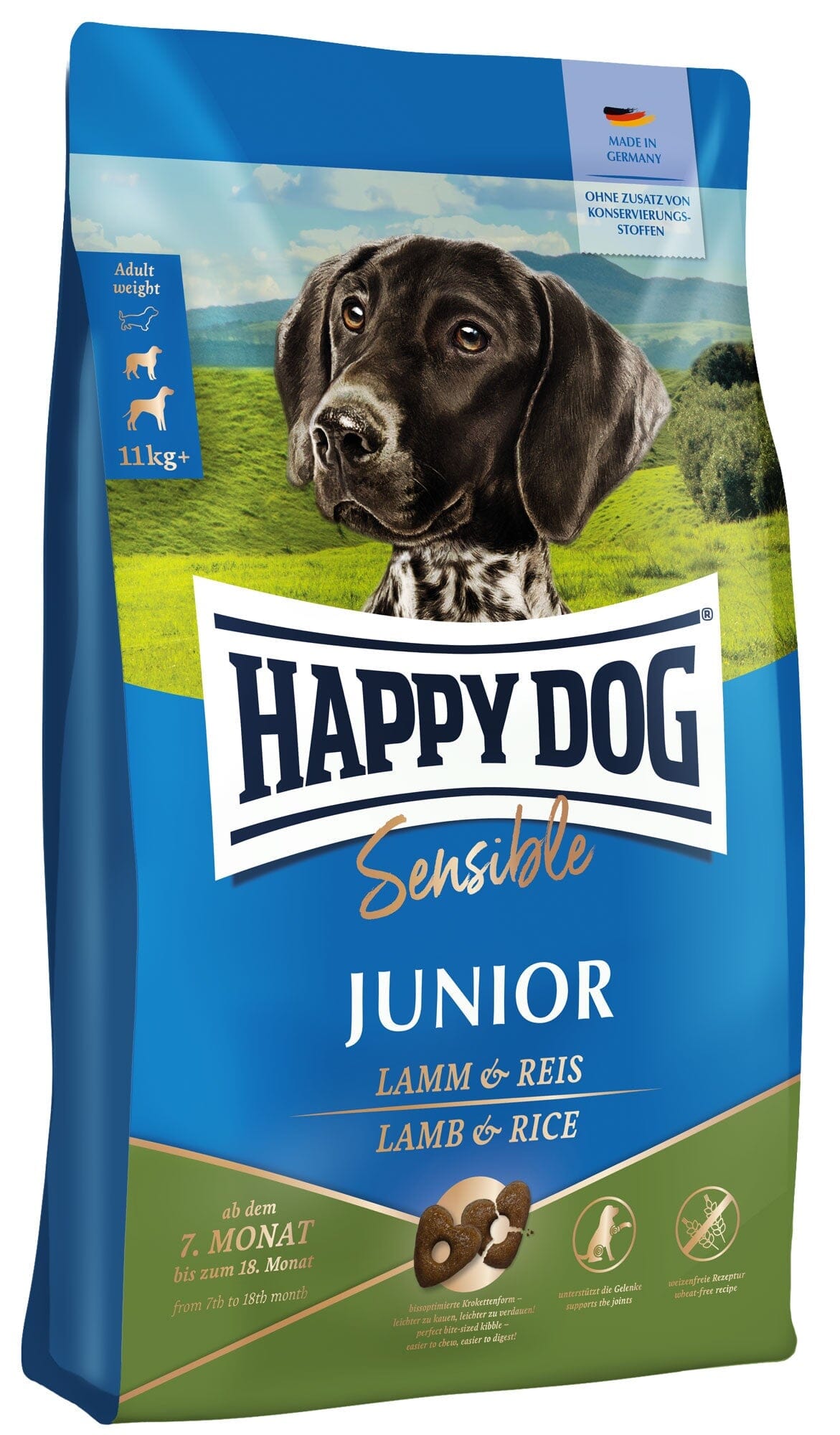 Sensitive Junior Lamb Rice Happy Dog UK