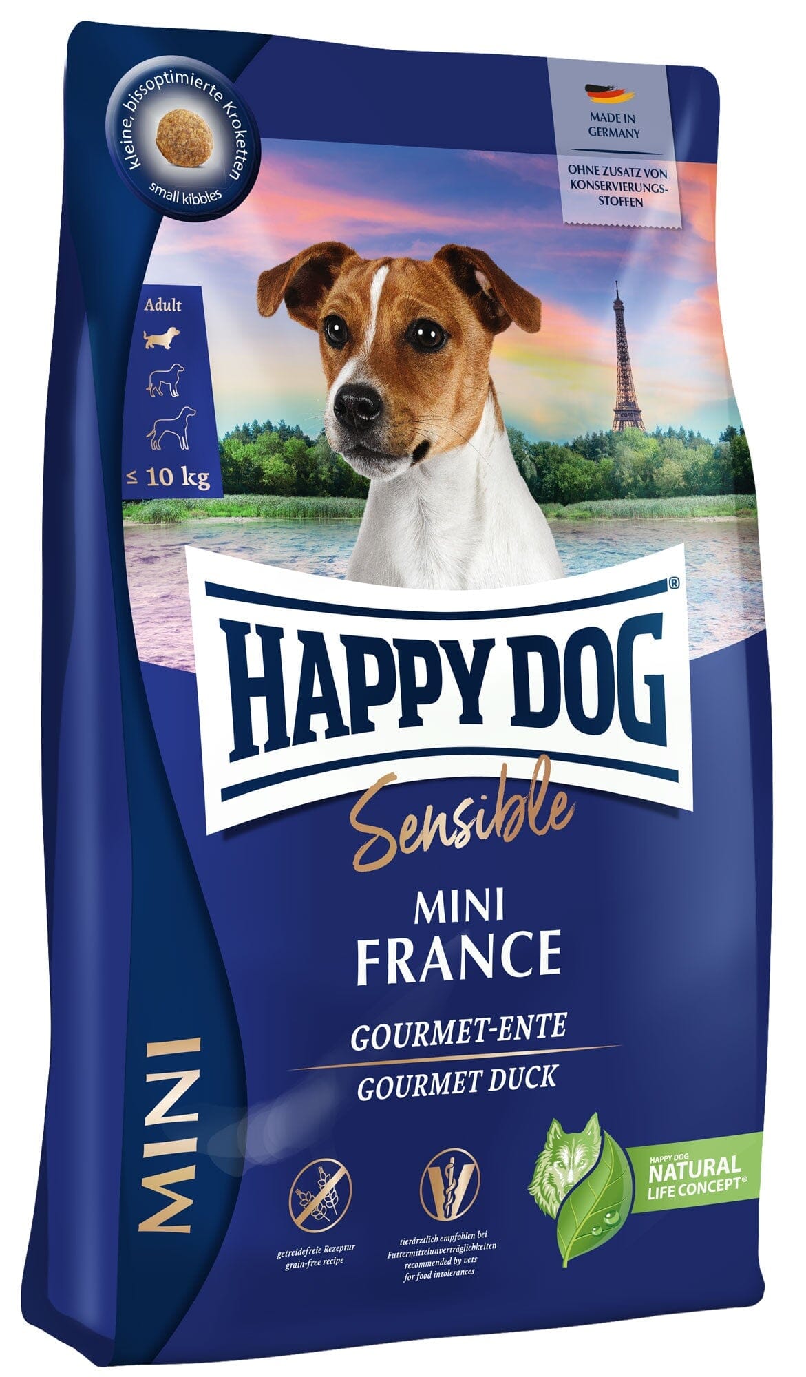 Mini France Duck Dog Food Happy Dog UK