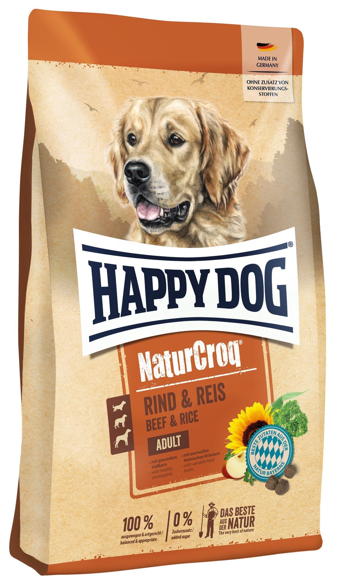 NaturCroq Beef Rice Happy Dog UK