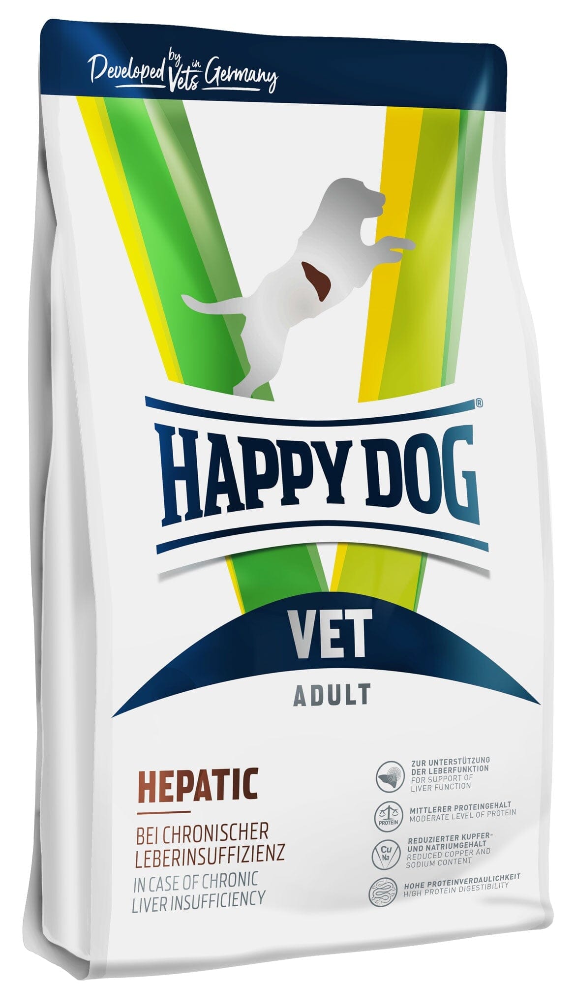 Vet Hepatic Liver Specialist Dry Dog Nutrition Happy Dog UK