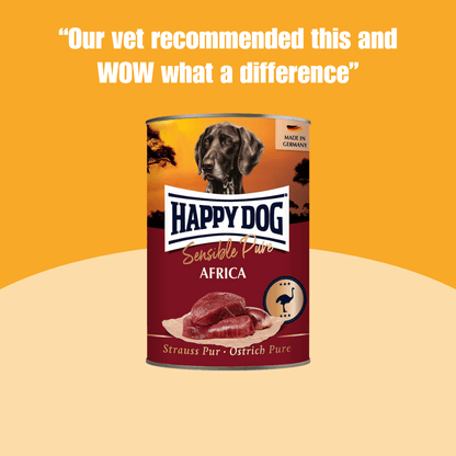 Pure Ostrich Wet Dog Food (Africa)