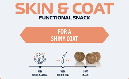 Skin and coat dog treats