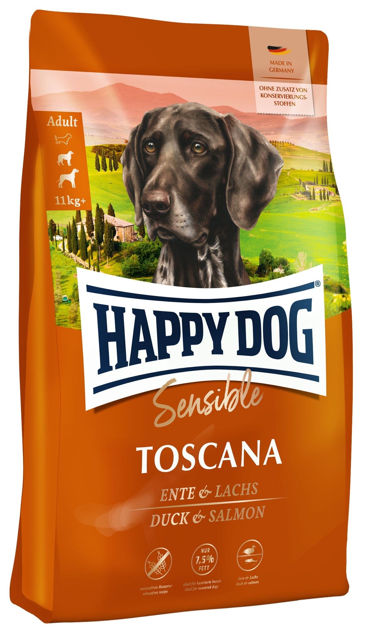 Toscana Low Fat Dog Food for Normal Energy Dogs Happy Dog Uk